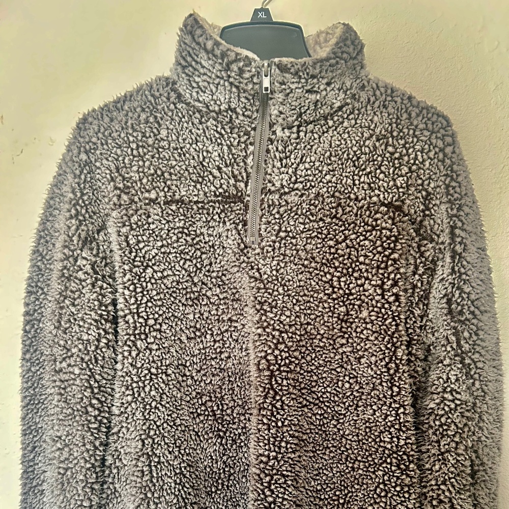 Thread up soft lined sweater